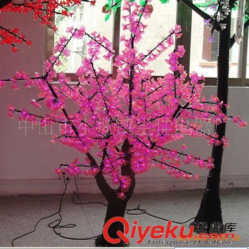 吉林led粉色杜鵑花仿真樹燈、高:150cm、1008pcs 可訂做規(guī)格原始圖片2
