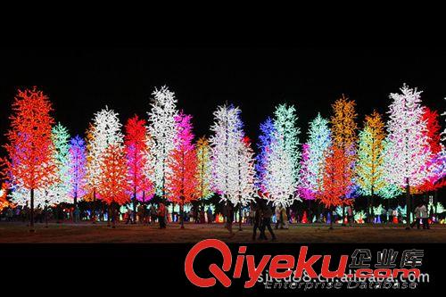 led錐形仿真楓葉樹(shù)燈、景觀圣誕裝飾用品廠家批發(fā)