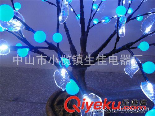 LED仿真盆景樹燈、gf真花盆批發(fā)、高:80cm、200pcs、七彩或變色原始圖片3