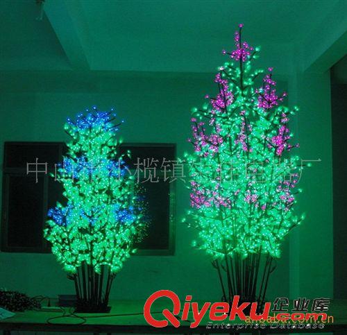 LED紫丁香花仿真樹燈、景觀發(fā)光丁香花樹批發(fā) 規(guī)格款式可私人訂做原始圖片2