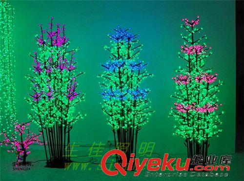 LED紫丁香花仿真樹燈、景觀發(fā)光丁香花樹批發(fā) 規(guī)格款式可私人訂做原始圖片3