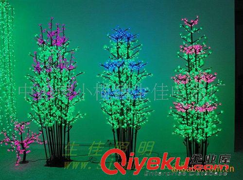 黑龍江ledgf真樹燈批發(fā) 高:280cm、2304pcs、粉色丁香花