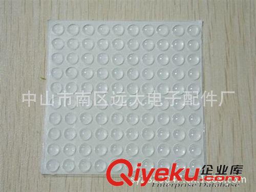 供應半球形透明腳墊，半圓形透明腳墊，玻璃透腳墊