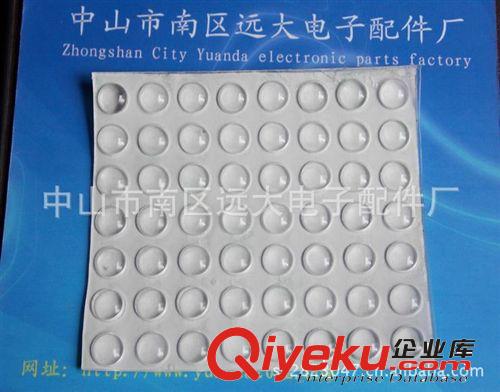 供應半球形透明腳墊，半圓形透明腳墊，玻璃透腳墊