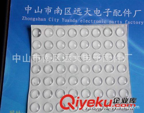 供應半球形透明腳墊，半圓形透明腳墊，玻璃透腳墊原始圖片2