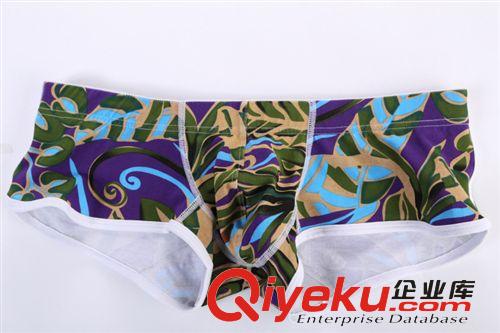 4005-PJ 男士內褲  性感 時尚 塑身 印花 平角