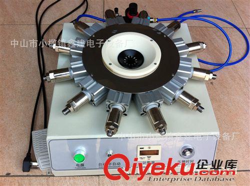 廠家直銷LED節(jié)能燈燈頭機(jī)-電動(dòng)T5T8/MR16燈頭打點(diǎn)壓線機(jī)