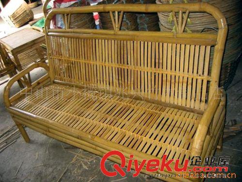 tj批發民間竹家私，各種戶外竹家具，竹單人沙發 竹茶幾原始圖片2