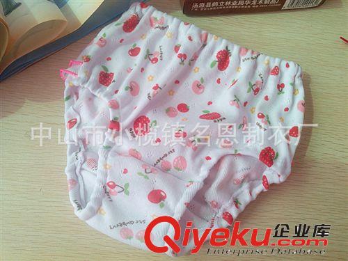 訂貨批發外貿全棉柔軟鏤空透氣棉兒童寶寶內褲女童 三角褲 面包褲