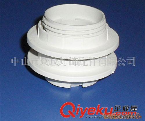 供應(yīng)展示臺(tái)燈座 試燈臺(tái)燈座 展示架燈座 E27全牙雙環(huán)燈座