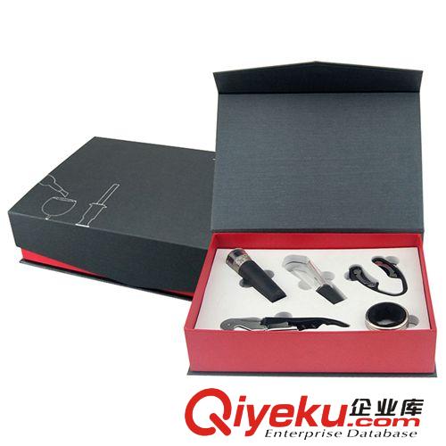 【匯爵】節日促銷禮品 葡萄酒倒酒器五件套 紅酒酒具禮品套裝
