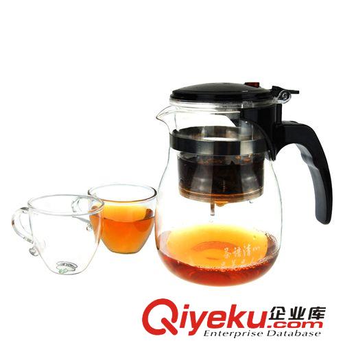 【匯爵】供應 飄逸茶具 功夫茶壺 高鵬硅玻璃 茶具禮品套裝原始圖片2
