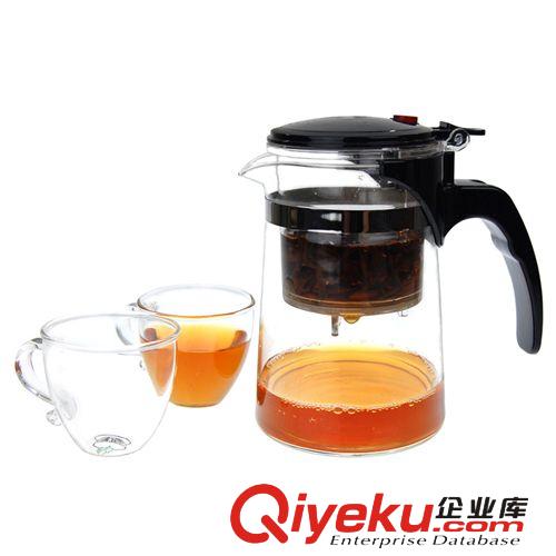 【匯爵】廠家供應 耐熱 高鵬硅玻璃茶壺 防高溫 飄茗壺茶具禮品原始圖片2