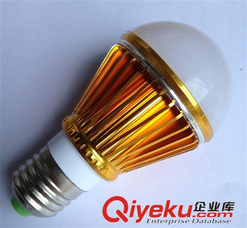 廠家供應 5W led球泡燈外殼 led球泡燈套件 車鋁配件 球泡外殼原始圖片3