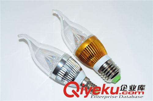 廠家供應 3W led蠟燭燈外殼 led蠟燭燈套件 航空車鋁配件原始圖片2