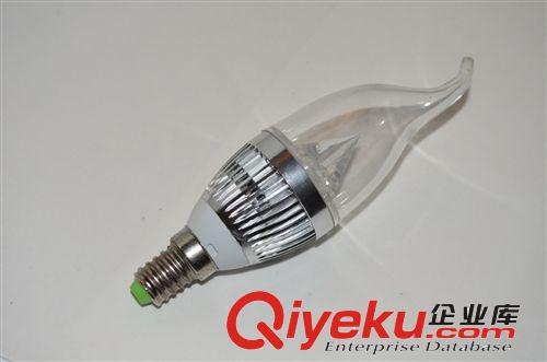 廠家供應 3W led蠟燭燈外殼 led蠟燭燈套件 航空車鋁配件原始圖片3