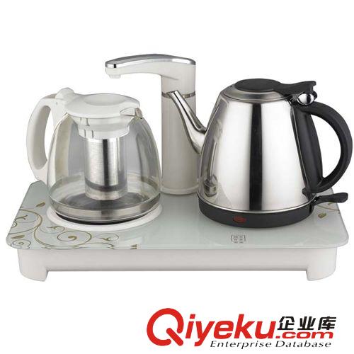 不銹鋼電熱水壺套裝 自動(dòng)抽水電熱水壺套裝 不銹鋼熱水壺
