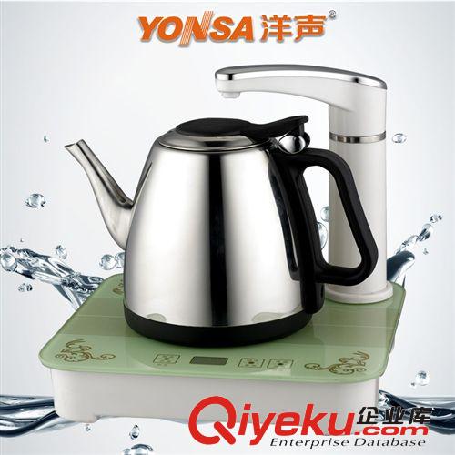 廠家直銷  觸摸智能自動上水電熱水壺 自動抽水燒水壺 電茶具套裝