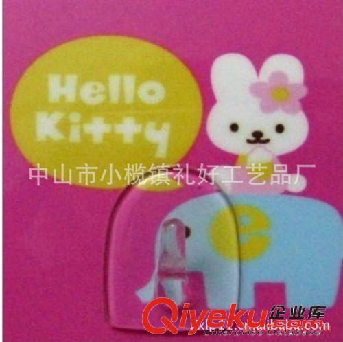 【廠家批發(fā)】外形優(yōu)美，價格實惠卡通樣式環(huán)保無痕掛鉤原始圖片3