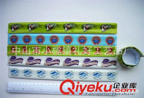 供應pvc反光拍手帶 兒童pp圈 pvc促銷禮品 鋼卷拍拍帶
