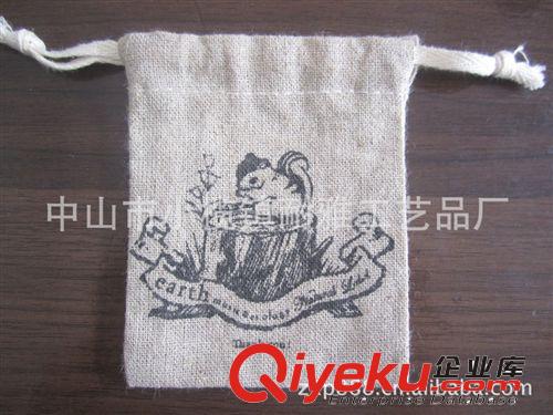 供應(yīng)化妝品促銷袋，麻布束口袋，禮品袋
