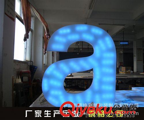 廠家生產(chǎn)亞克力廣告招牌字 商店牌匾發(fā)光字 黑白板LED發(fā)光字原始圖片2