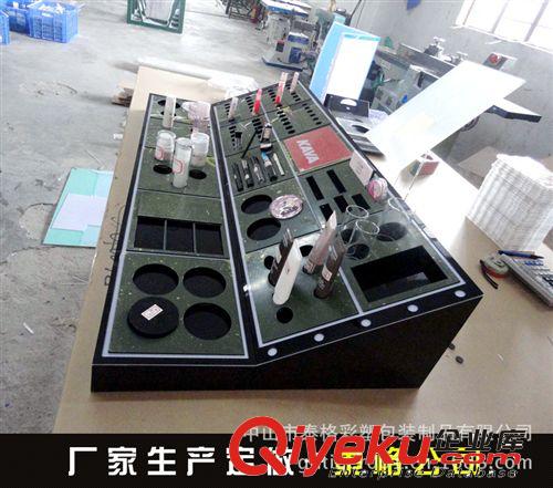 中山廠家生產(chǎn)亞克力展示柜 護(hù)手霜展銷架 彩妝中島組合柜原始圖片3