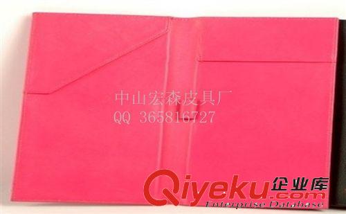 廣東皮具文件夾仿皮收銀夾廠家原始圖片3