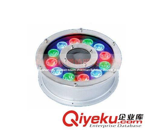 LED噴泉燈12W，不銹鋼防水LED噴泉水底燈12W，批發(fā)水底燈原始圖片2