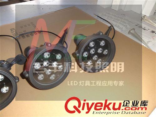 專業(yè)9WLED地插燈，批發(fā)大功率戶外防水LED插泥燈，批發(fā)地插燈原始圖片2