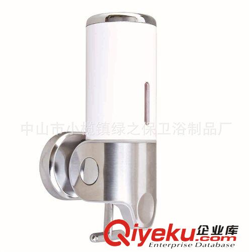 酒店賓館專(zhuān)用手動(dòng)單頭皂液器/給皂液器/新穎衛(wèi)浴皂液器  皂液盒原始圖片2