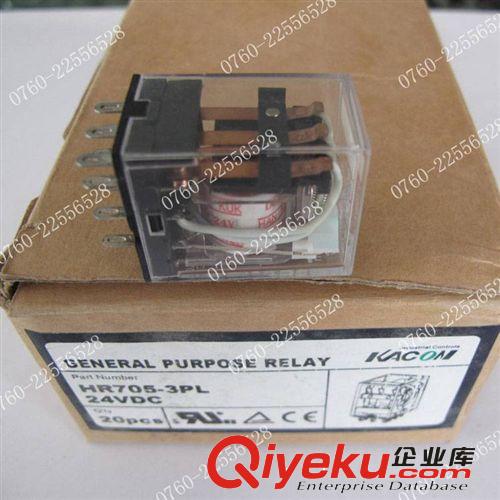 供應韓國凱昆控制繼電器HR705-3PL 24VDC原始圖片3