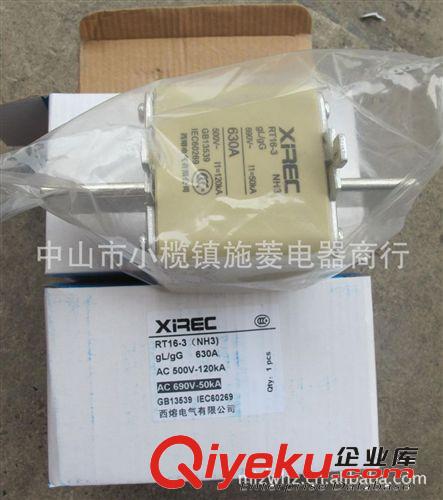 供應(yīng)XREC西熔低壓熔斷器.熔斷器RT16-3 NH3 500A原始圖片2