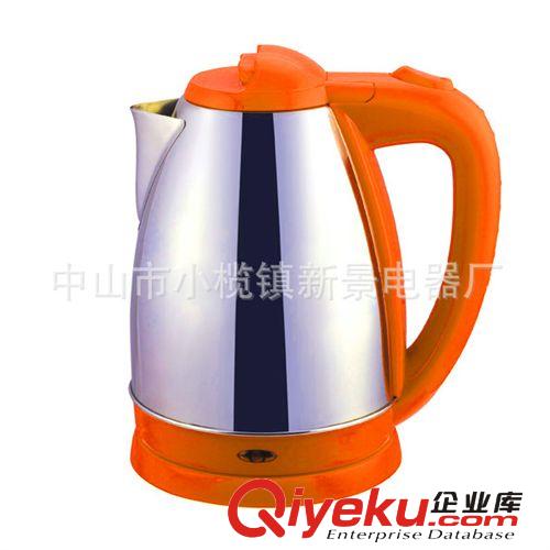 【時(shí)尚智能環(huán)保】禮品 自動(dòng)斷電不銹鋼電水壺?zé)_水壺電熱水壺原始圖片2
