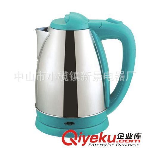【時(shí)尚智能環(huán)?！慷Y品 自動(dòng)斷電不銹鋼電水壺?zé)_水壺電熱水壺原始圖片3