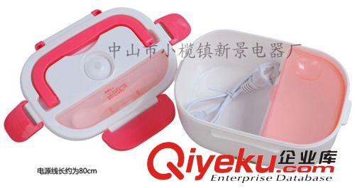 【食品級塑料 劃算】雙層便當(dāng)盒g(shù)d新款插電保溫電熱飯盒蒸飯器原始圖片3