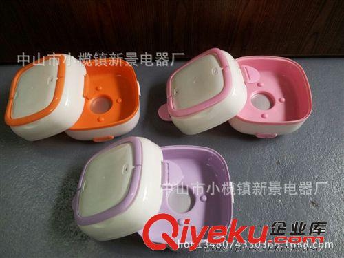 【禮品】雙層不銹鋼內膽保溫加熱飯盒迷你電飯煲多功能蒸煮飯盒原始圖片3