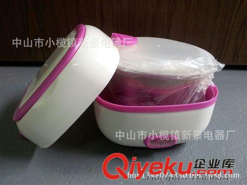 【禮品{sx}】迷你電飯煲保溫加熱便當(dāng)盒 多功能電熱飯盒蒸煮飯盒原始圖片2