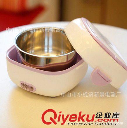 【禮品{sx}】 不銹鋼內(nèi)膽迷你電飯煲保溫加熱 電熱飯盒蒸煮飯盒原始圖片2