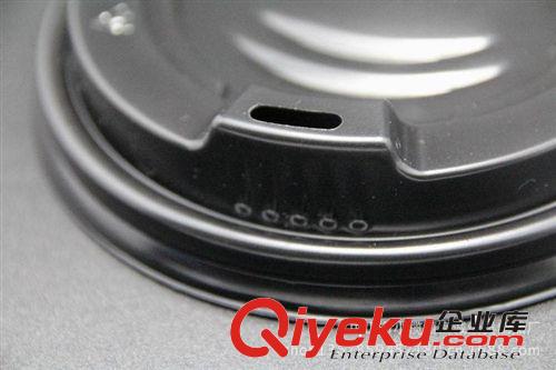 12盎司批發(fā)塑料黑色有嘴咖啡蓋/豆?jié){杯蓋/奶茶杯蓋/塑料杯蓋