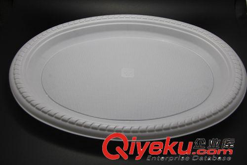 11*13寸 橢圓形生鮮托盤食品托盤蔬菜水果包裝盒 PS 塑料橢圓盤