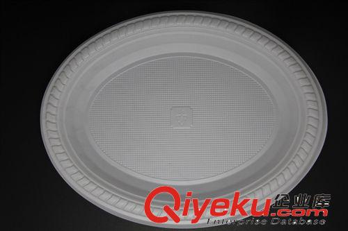 7*9寸 橢圓形生鮮托盤食品托盤蔬菜水果包裝盒 PS 塑料橢圓盤