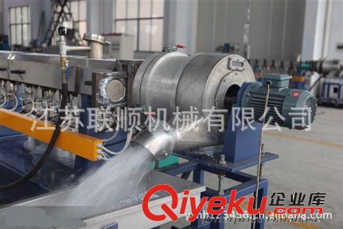 江蘇聯(lián)順PE單螺桿塑料造粒機(jī)/薄膜塑膠抽粒機(jī)/子母顆粒造粒機(jī)