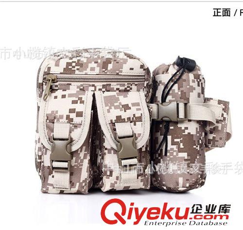 秋季新款韓版帆布腰包時尚胸包男士小包 斜挎包復古潮男包包