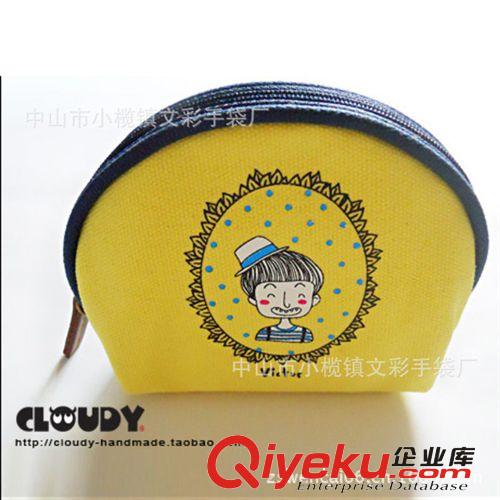 供應(yīng)帆布零錢包 化妝包 多功能收納包 創(chuàng)意禮品 鑰匙包 禮品包袋原始圖片2