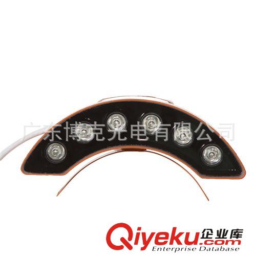 古建筑屋檐使用的LED瓦楞燈 6W LED瓦片燈 月牙形LED瓦片燈原始圖片3