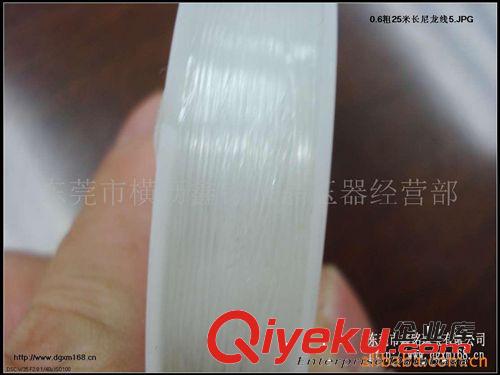 批發(fā)0.6MM透明TPU環(huán)保魚絲彈力線原始圖片2
