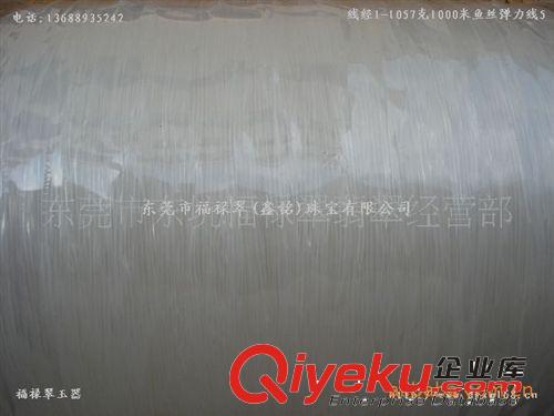 批發(fā)直經(jīng)1.0MM  DIY TPU彈力線 長(zhǎng)約1000米原始圖片3