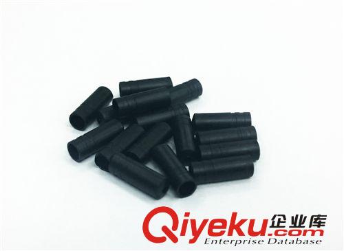 變速線管帽 4mm 黑色 批發(fā)tj 山地變速自行車配件 黑色塑料原始圖片2