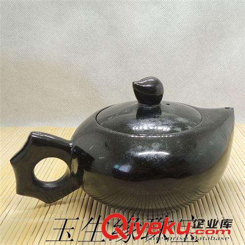 玉生緣 tr墨綠玉壽桃茶具 酒具批發 玉石擺件批發 本店一件起批